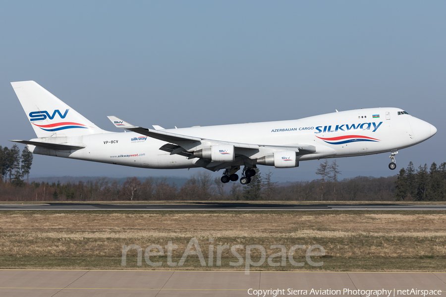 Silk Way West Airlines Boeing 747-4H6F(SCD) (VP-BCV) | Photo 379695