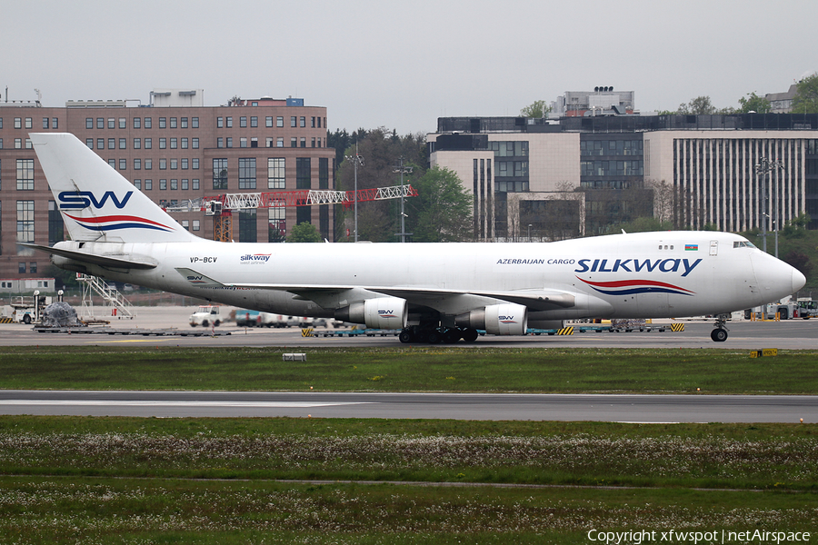 Silk Way West Airlines Boeing 747-4H6F(SCD) (VP-BCV) | Photo 447535