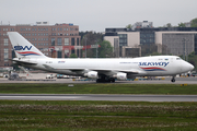 Silk Way West Airlines Boeing 747-4H6F(SCD) (VP-BCV) at  Luxembourg - Findel, Luxembourg