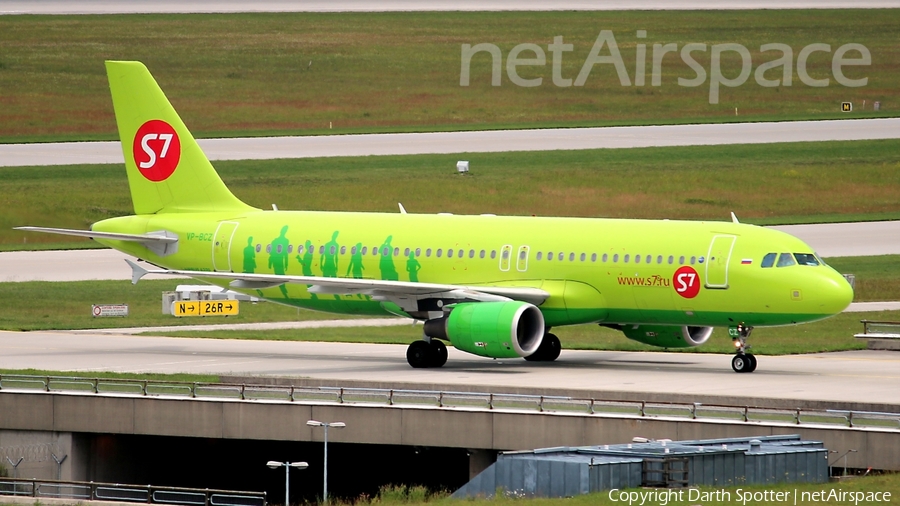 S7 Airlines Airbus A320-214 (VP-BCZ) | Photo 171630