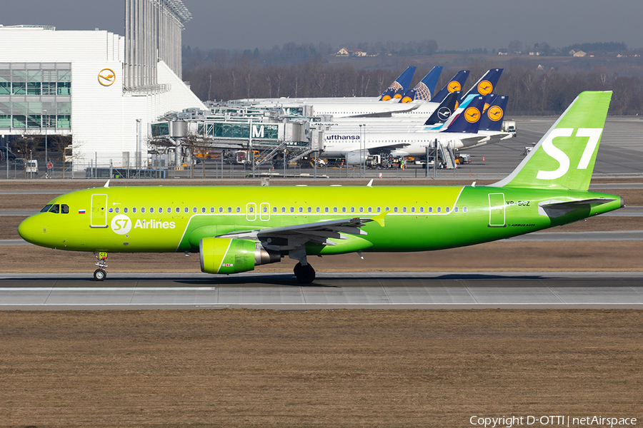 S7 Airlines Airbus A320-214 (VP-BCZ) | Photo 295720