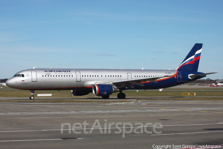 Aeroflot - Russian Airlines Airbus A321-211 (VP-BDC) | Photo 71423