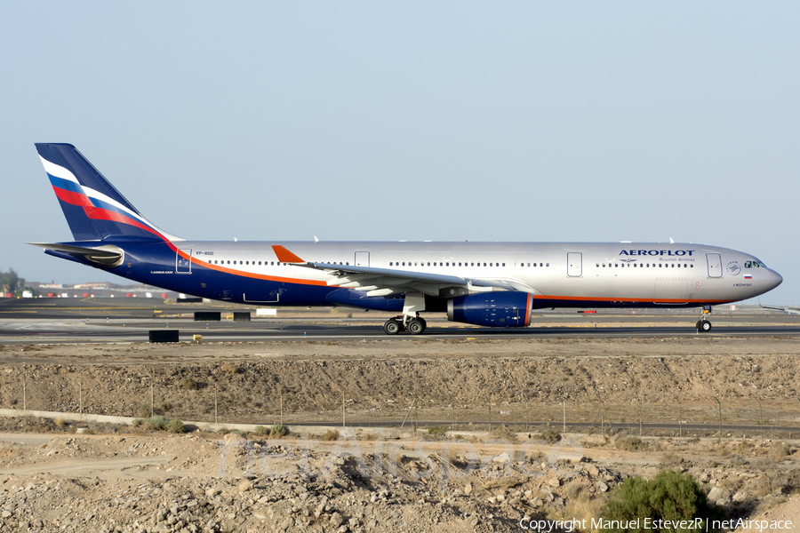 Aeroflot - Russian Airlines Airbus A330-343E (VP-BDD) | Photo 178751