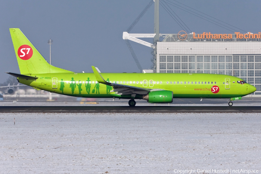 S7 Airlines Boeing 737-8Q8 (VP-BDG) | Photo 486117