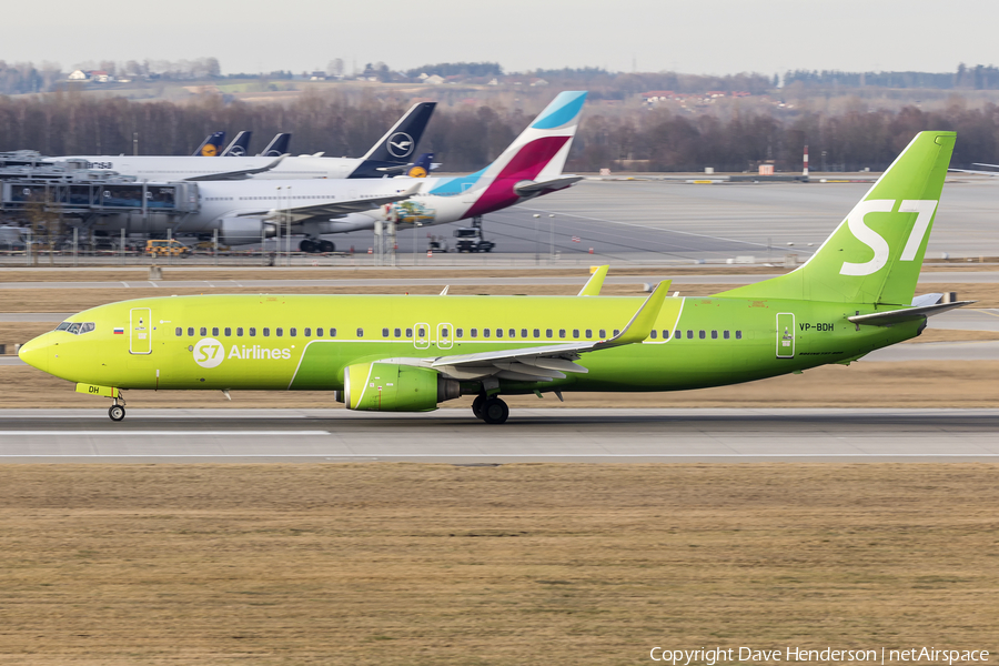 S7 Airlines Boeing 737-8Q8 (VP-BDH) | Photo 374094
