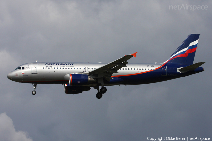 Aeroflot - Russian Airlines Airbus A320-214 (VP-BDK) | Photo 52900