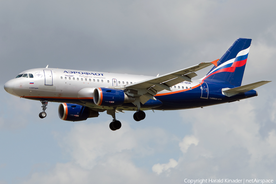 Aeroflot - Russian Airlines Airbus A319-111 (VP-BDM) | Photo 293376