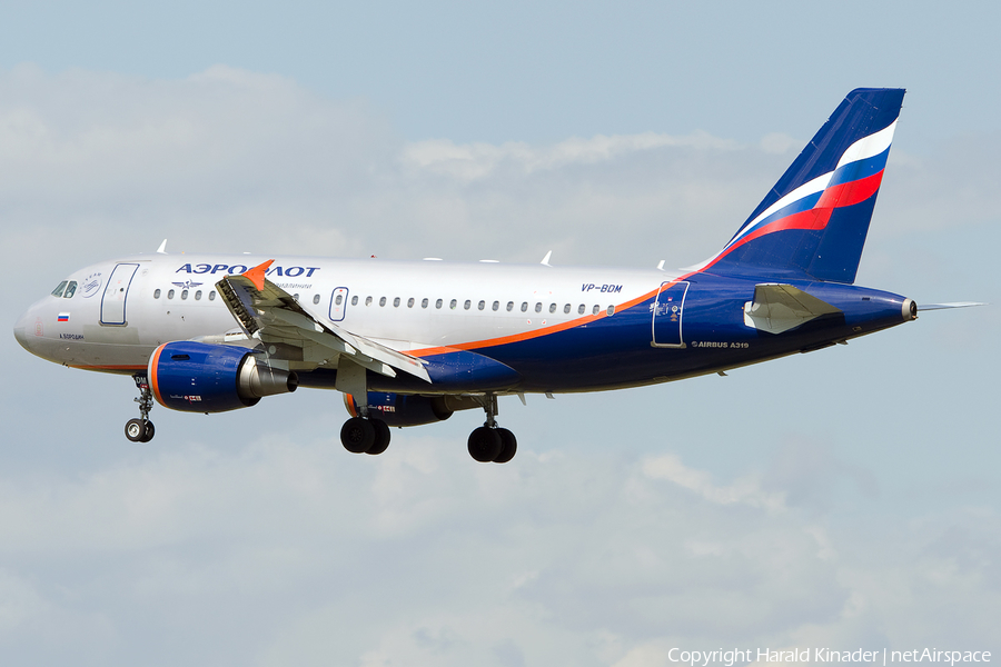 Aeroflot - Russian Airlines Airbus A319-111 (VP-BDM) | Photo 293378