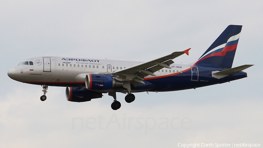 Aeroflot - Russian Airlines Airbus A319-111 (VP-BDN) | Photo 212334