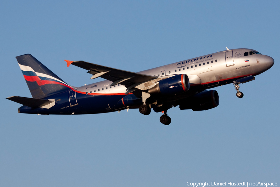 Aeroflot - Russian Airlines Airbus A319-111 (VP-BDN) | Photo 610865