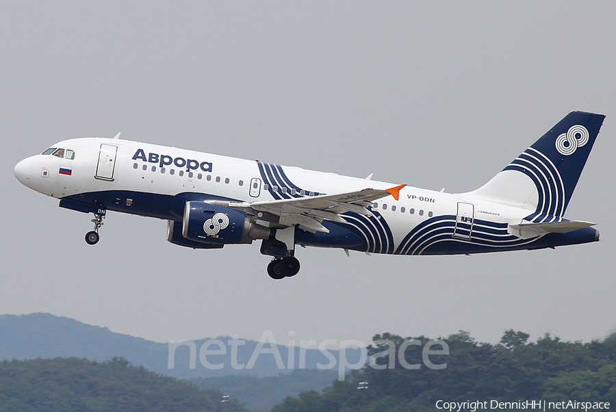 Aurora Airbus A319-111 (VP-BDN) | Photo 337022