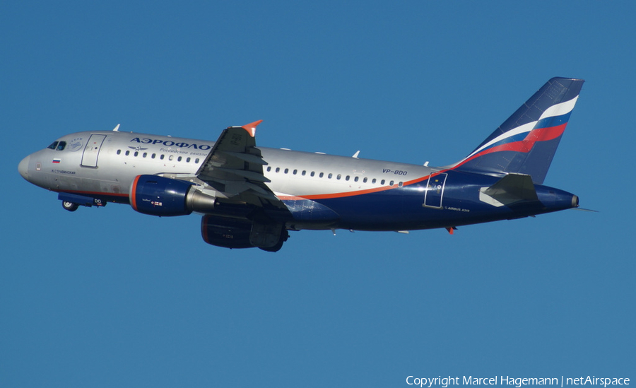 Aeroflot - Russian Airlines Airbus A319-111 (VP-BDO) | Photo 117184