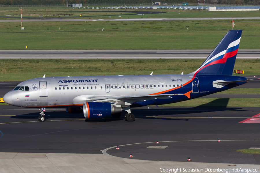 Aeroflot - Russian Airlines Airbus A319-111 (VP-BDO) | Photo 150624