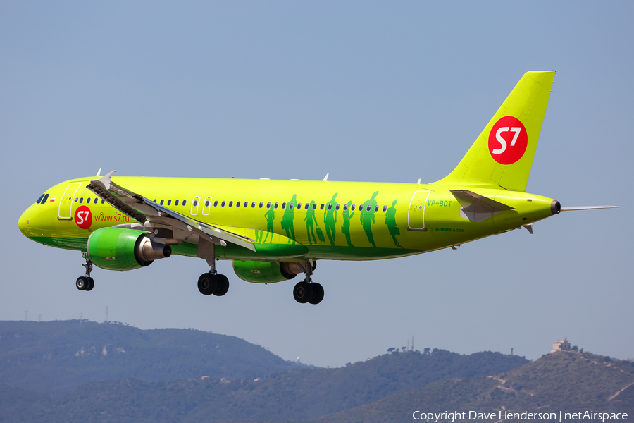 S7 Airlines Airbus A320-214 (VP-BDT) | Photo 157602