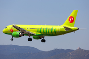 S7 Airlines Airbus A320-214 (VP-BDT) at  Barcelona - El Prat, Spain