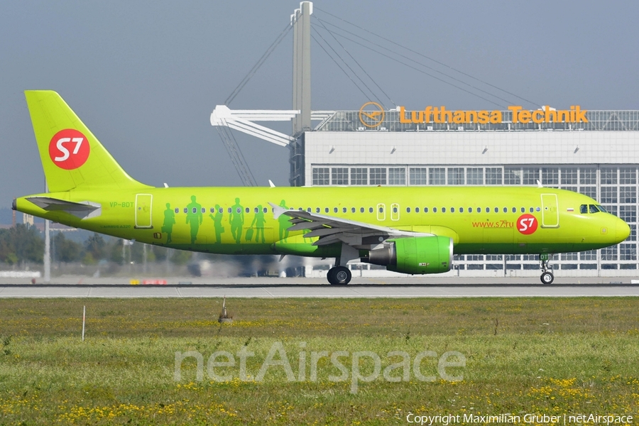 S7 Airlines Airbus A320-214 (VP-BDT) | Photo 111967