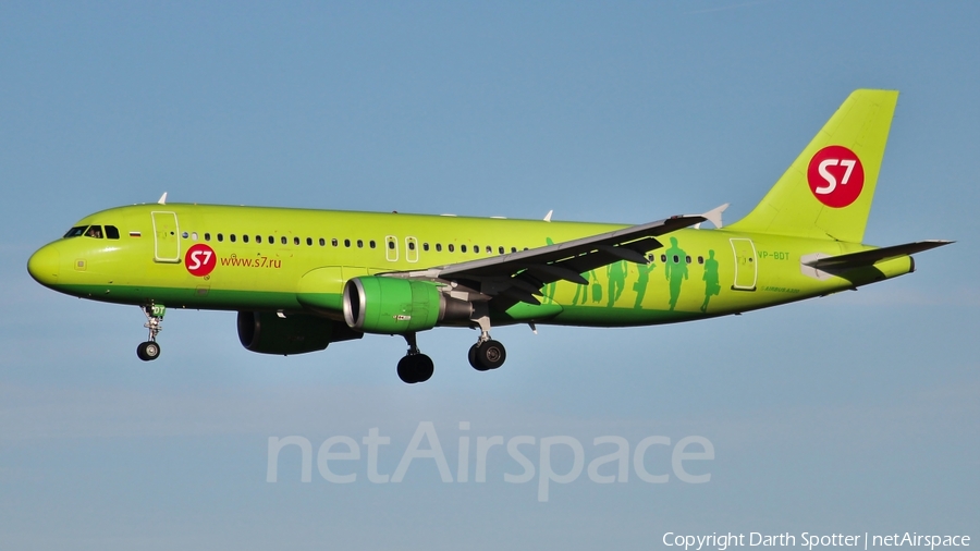 S7 Airlines Airbus A320-214 (VP-BDT) | Photo 214082
