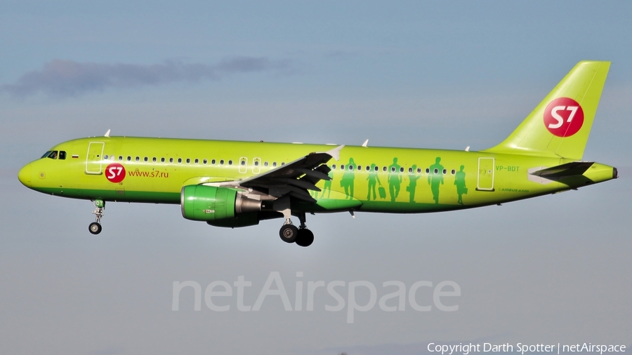 S7 Airlines Airbus A320-214 (VP-BDT) | Photo 214083
