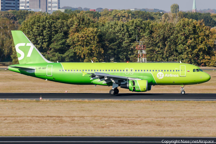 S7 Airlines Airbus A320-214 (VP-BDT) | Photo 274048