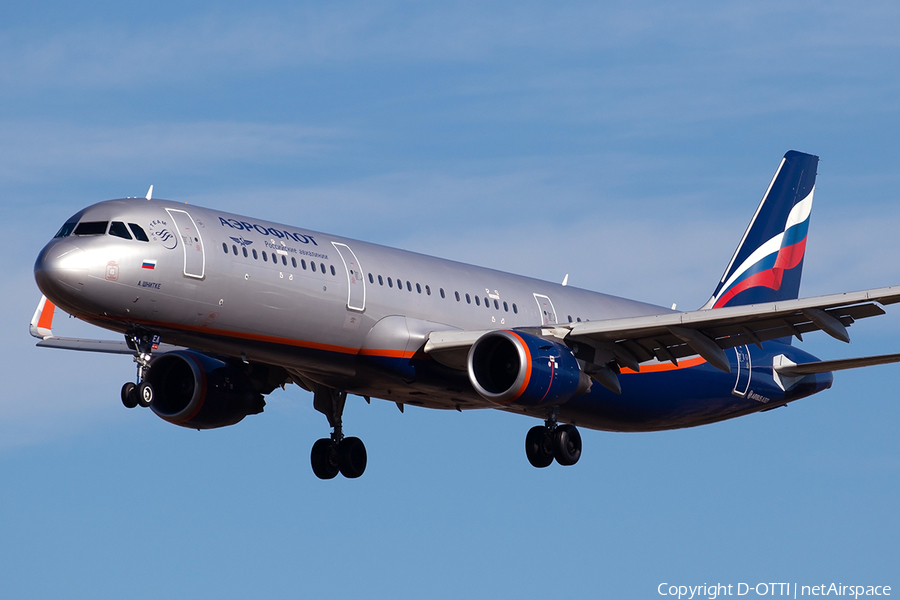 Aeroflot - Russian Airlines Airbus A321-211 (VP-BEA) | Photo 292181