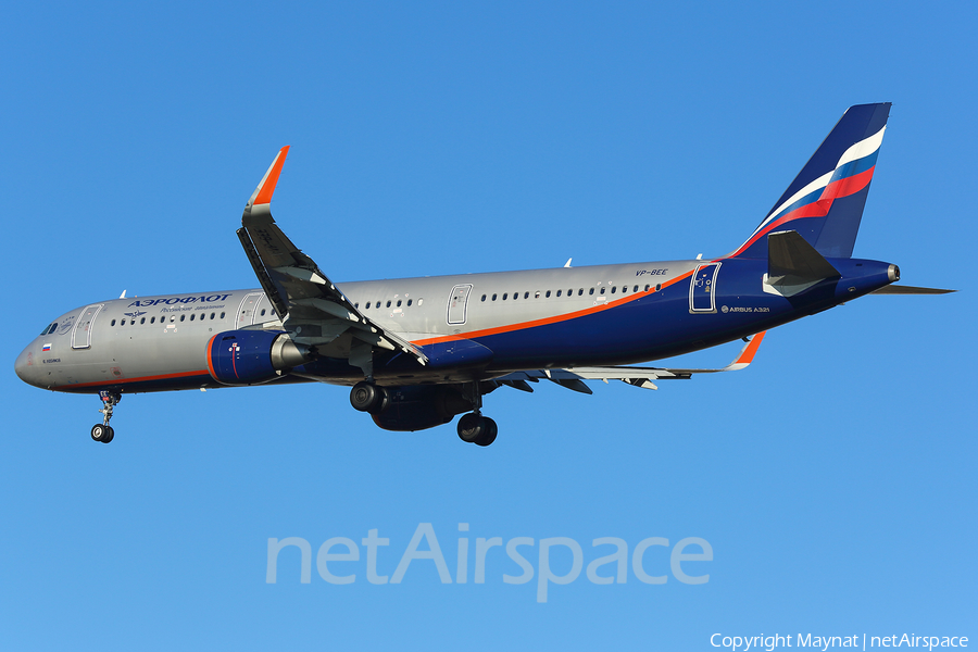 Aeroflot - Russian Airlines Airbus A321-211 (VP-BEE) | Photo 236241