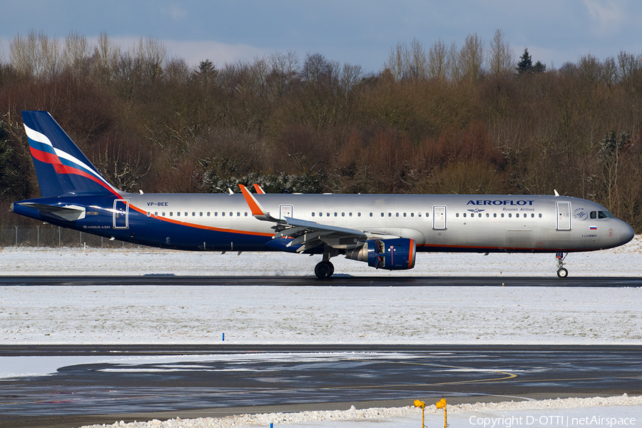 Aeroflot - Russian Airlines Airbus A321-211 (VP-BEE) | Photo 223598