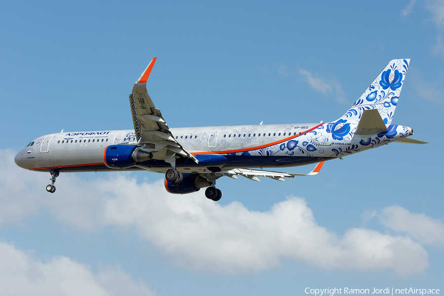 Aeroflot - Russian Airlines Airbus A321-211 (VP-BEE) | Photo 343525