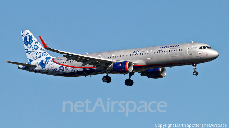 Aeroflot - Russian Airlines Airbus A321-211 (VP-BEE) | Photo 283404