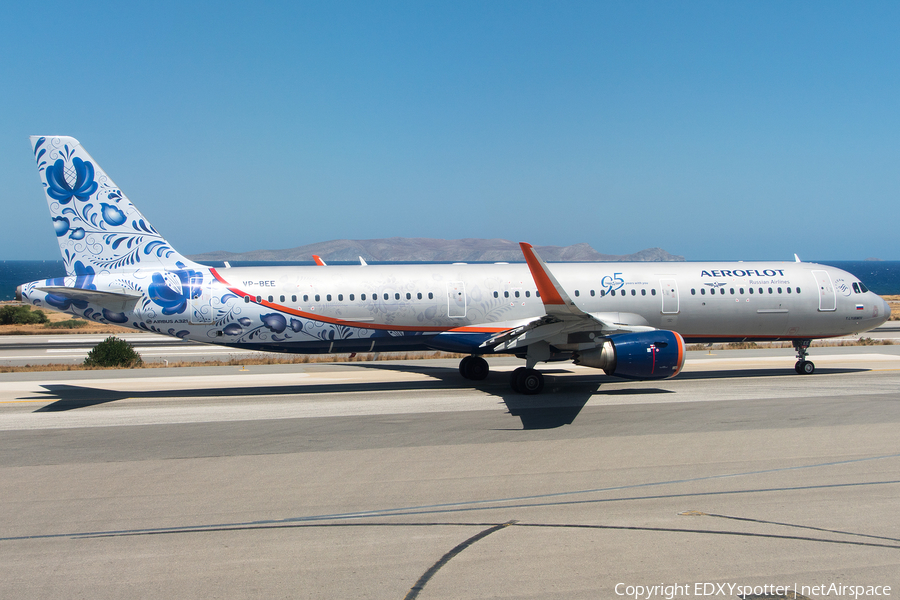 Aeroflot - Russian Airlines Airbus A321-211 (VP-BEE) | Photo 487990