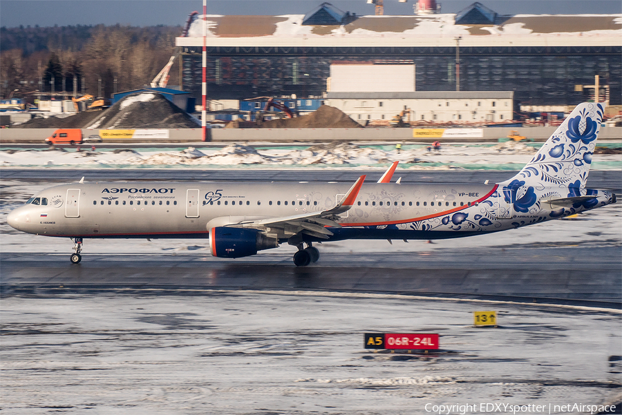 Aeroflot - Russian Airlines Airbus A321-211 (VP-BEE) | Photo 298287