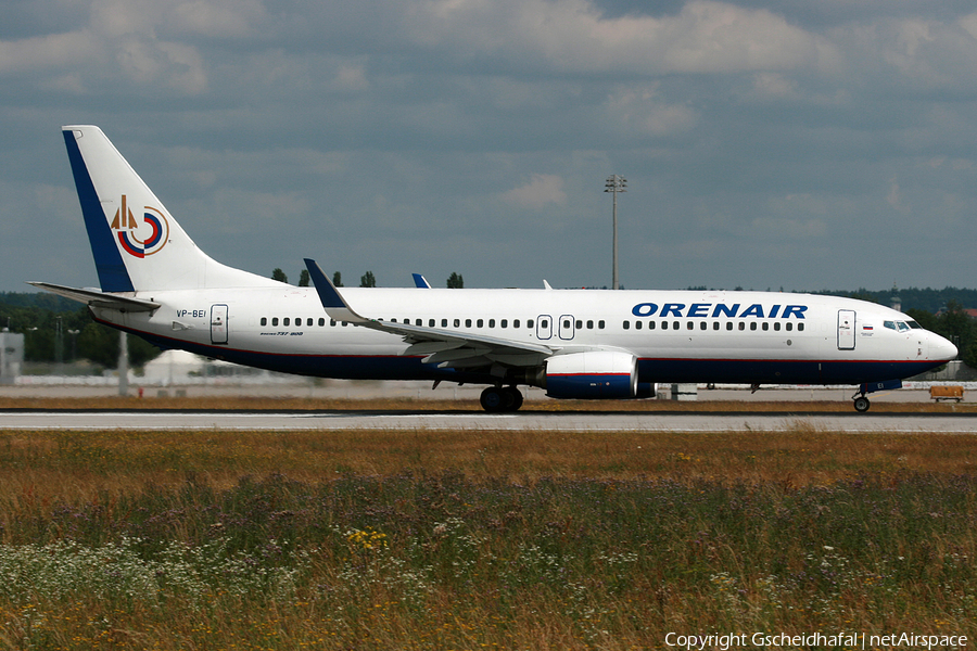 Orenburg Airlines Boeing 737-86J (VP-BEI) | Photo 30012