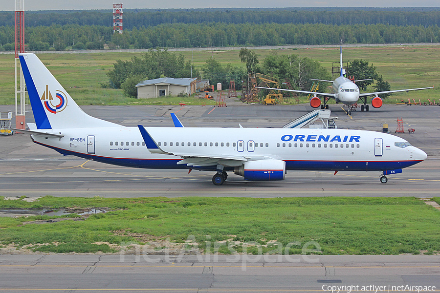Orenair Boeing 737-86J (VP-BEN) | Photo 388078