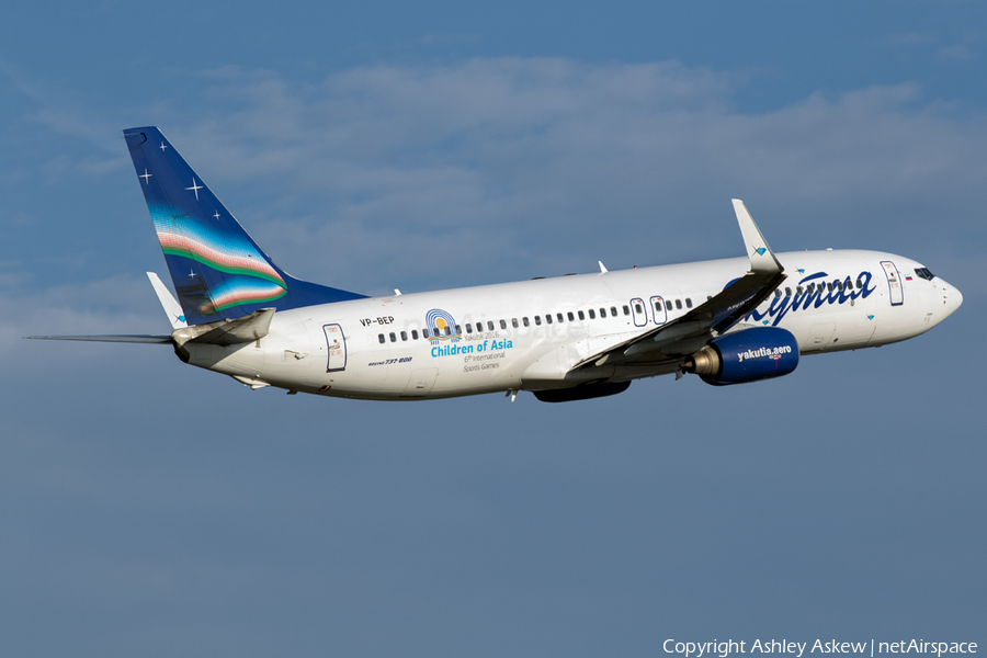 Yakutia Airlines Boeing 737-8Q8 (VP-BEP) | Photo 116293