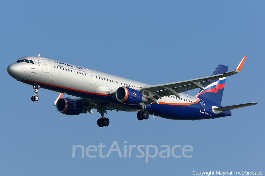 Aeroflot - Russian Airlines Airbus A321-211 (VP-BEW) | Photo 132180
