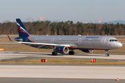 Aeroflot - Russian Airlines Airbus A321-211 (VP-BEW) at  Frankfurt am Main, Germany