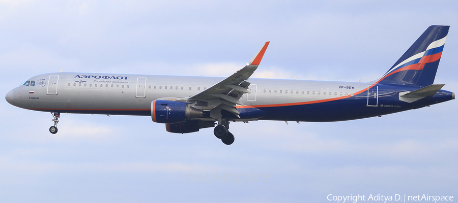 Aeroflot - Russian Airlines Airbus A321-211 (VP-BEW) | Photo 364953