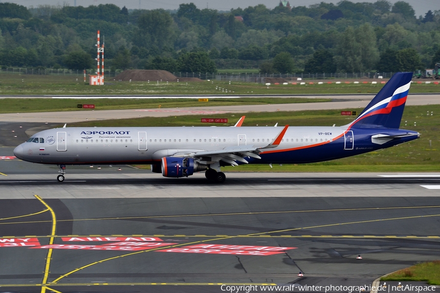 Aeroflot - Russian Airlines Airbus A321-211 (VP-BEW) | Photo 486217
