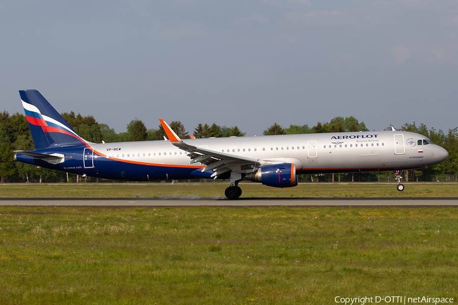Aeroflot - Russian Airlines Airbus A321-211 (VP-BEW) | Photo 321090