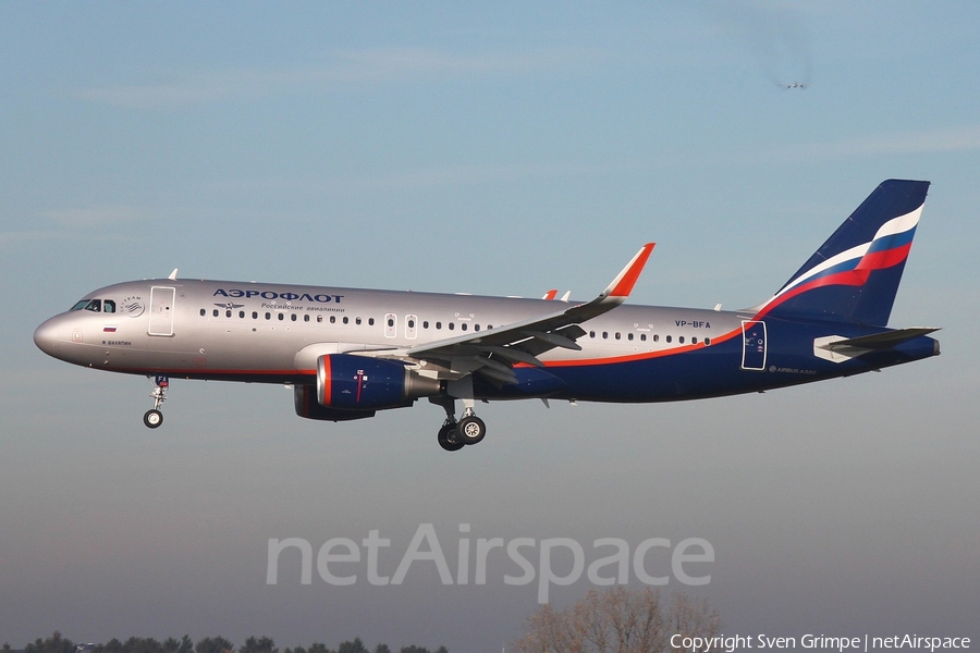 Aeroflot - Russian Airlines Airbus A320-214 (VP-BFA) | Photo 277630