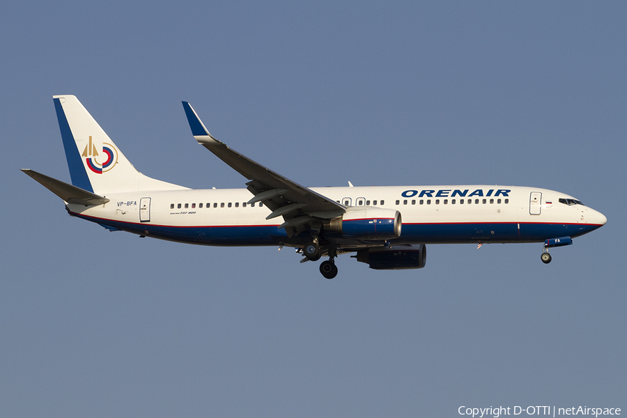 Orenair Boeing 737-804 (VP-BFA) | Photo 392268