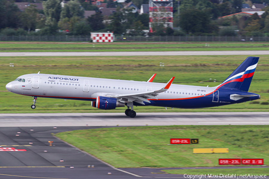 Aeroflot - Russian Airlines Airbus A321-211 (VP-BFQ) | Photo 496078