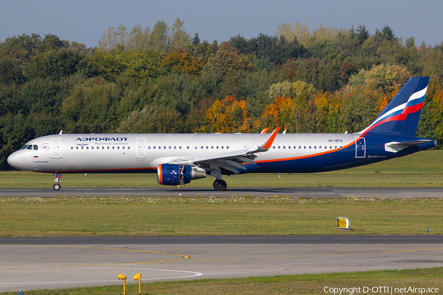 Aeroflot - Russian Airlines Airbus A321-211 (VP-BFQ) | Photo 267755