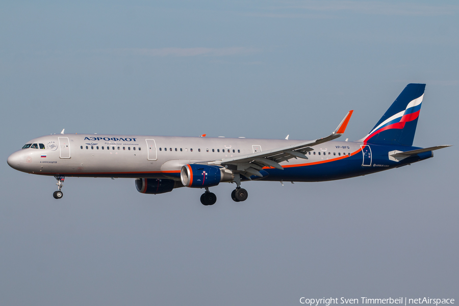 Aeroflot - Russian Airlines Airbus A321-211 (VP-BFQ) | Photo 267918