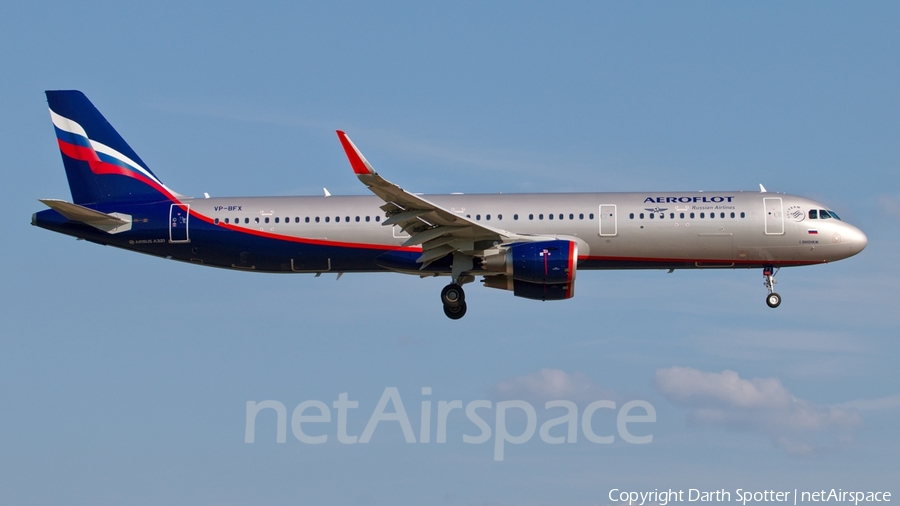 Aeroflot - Russian Airlines Airbus A321-211 (VP-BFX) | Photo 191337