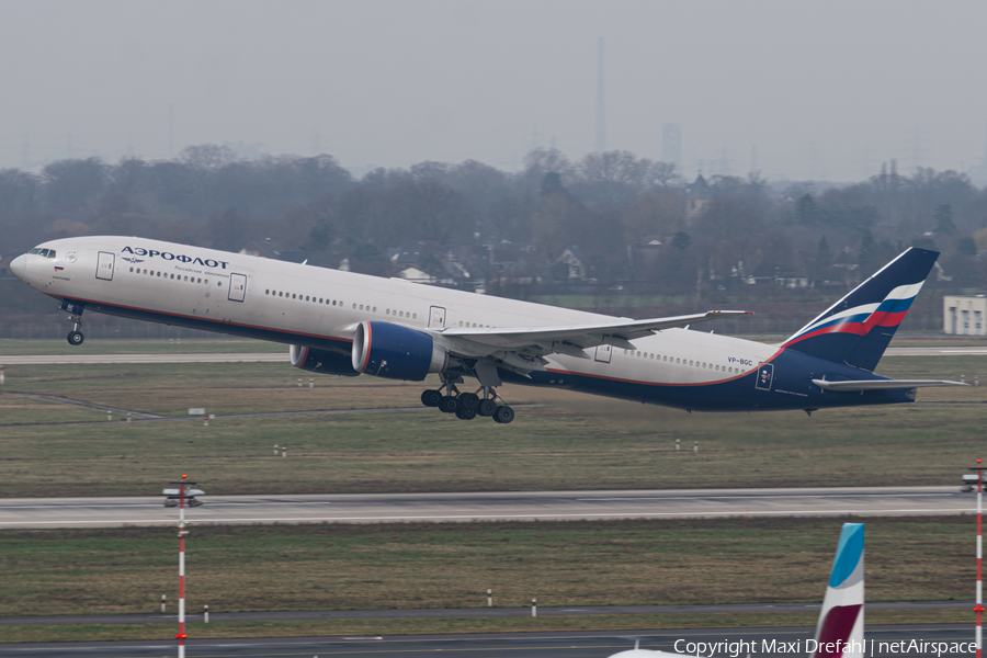 Aeroflot - Russian Airlines Boeing 777-3M0(ER) (VP-BGC) | Photo 490053