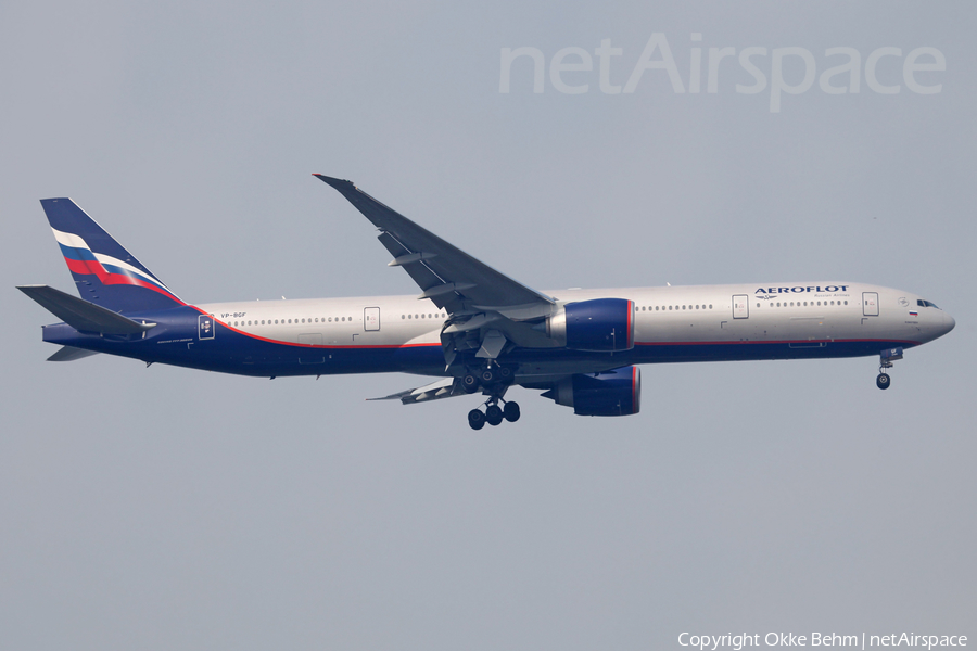 Aeroflot - Russian Airlines Boeing 777-3M0(ER) (VP-BGF) | Photo 286015
