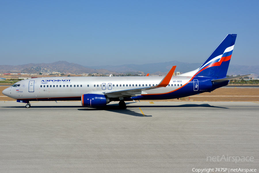 Aeroflot - Russian Airlines Boeing 737-8LJ (VP-BGG) | Photo 196820