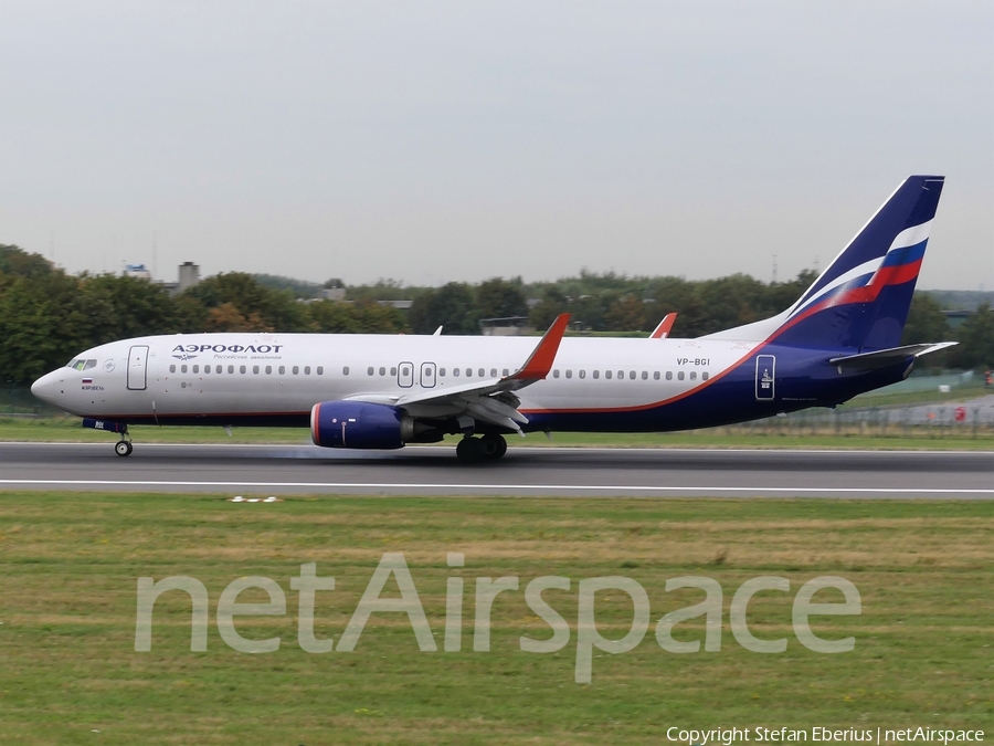 Aeroflot - Russian Airlines Boeing 737-8LJ (VP-BGI) | Photo 261818