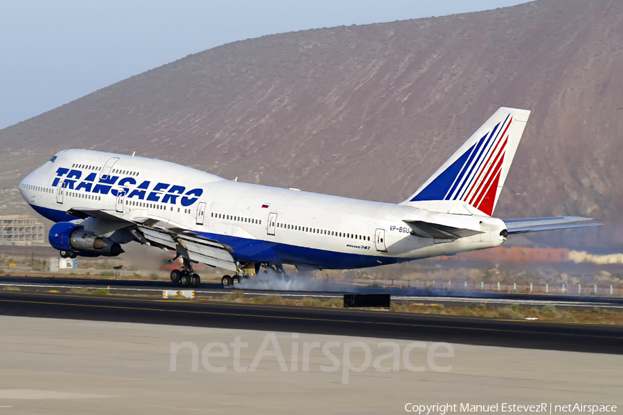Transaero Airlines Boeing 747-346 (VP-BGU) | Photo 206653