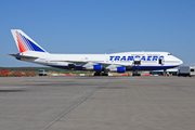 Transaero Airlines Boeing 747-346 (VP-BGW) at  Moscow - Domodedovo, Russia